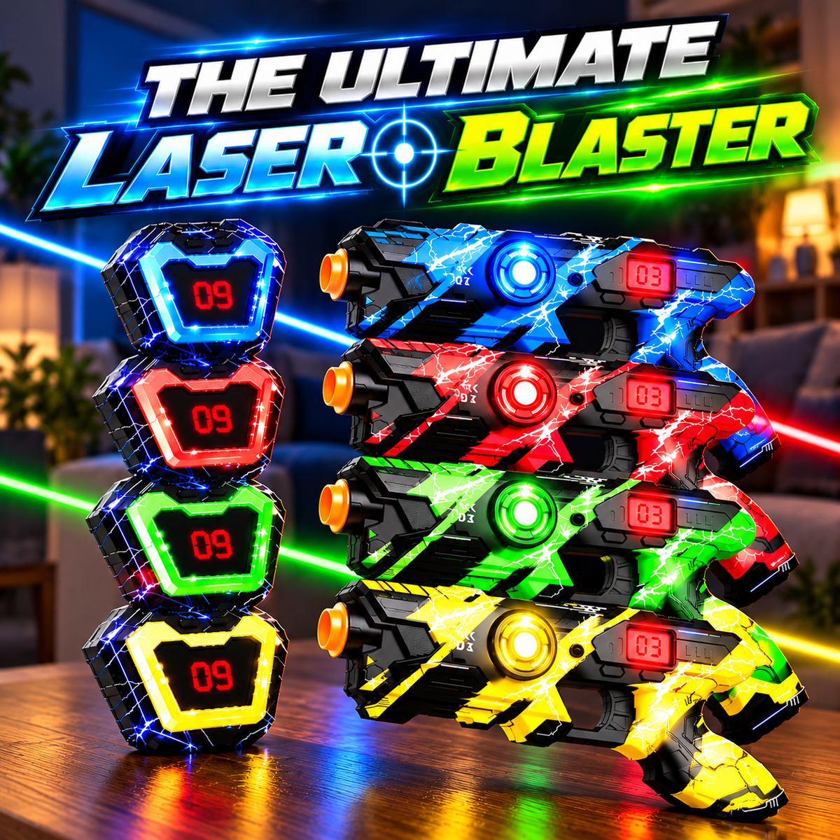 GlowBlast™- The Ultimate Laser Blaster